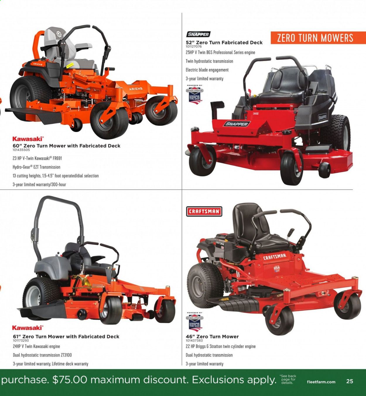 Fleet Farm Weekly Ad & Flyer April 3 to August 1