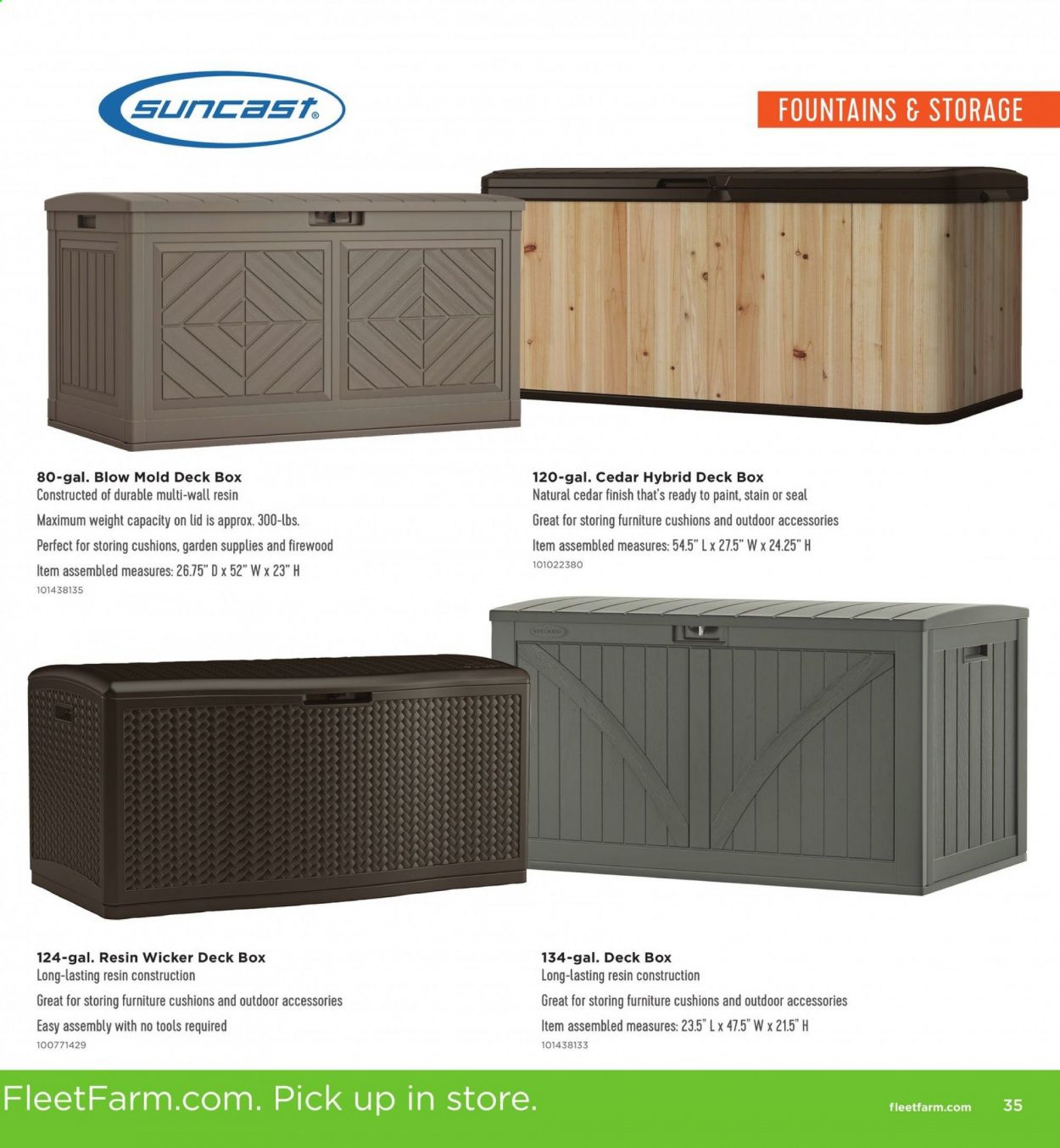 Fleet Farm Weekly Ad & Flyer April 3 to June 20