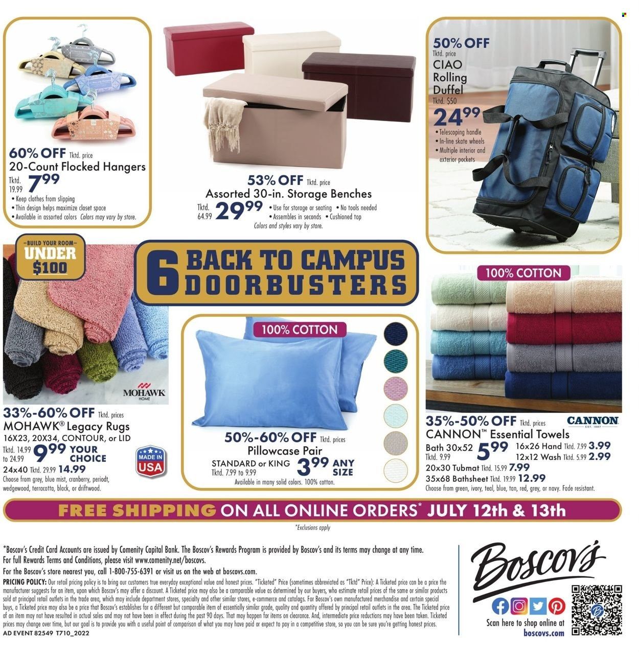 Boscov's (CT, DE, MD, NJ, NY, PA) Weekly Ad Flyer July 8 to July 15