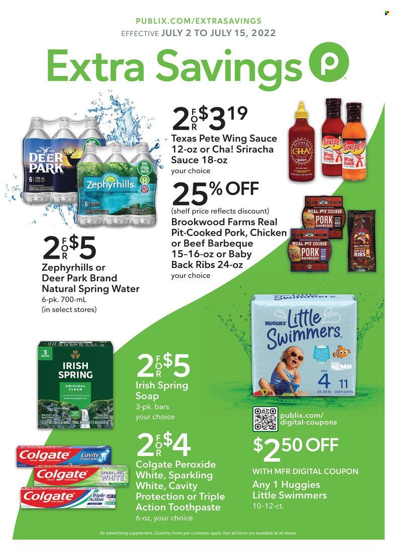 Publix (AL, FL, GA, NC, SC, TN) Weekly Ad Flyer July 8 to July 15