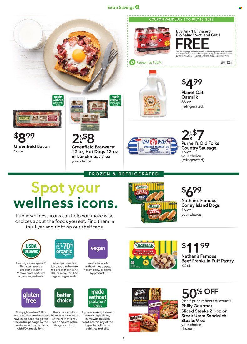 Publix (AL, FL, GA, NC, SC, TN) Weekly Ad Flyer July 8 to July 15