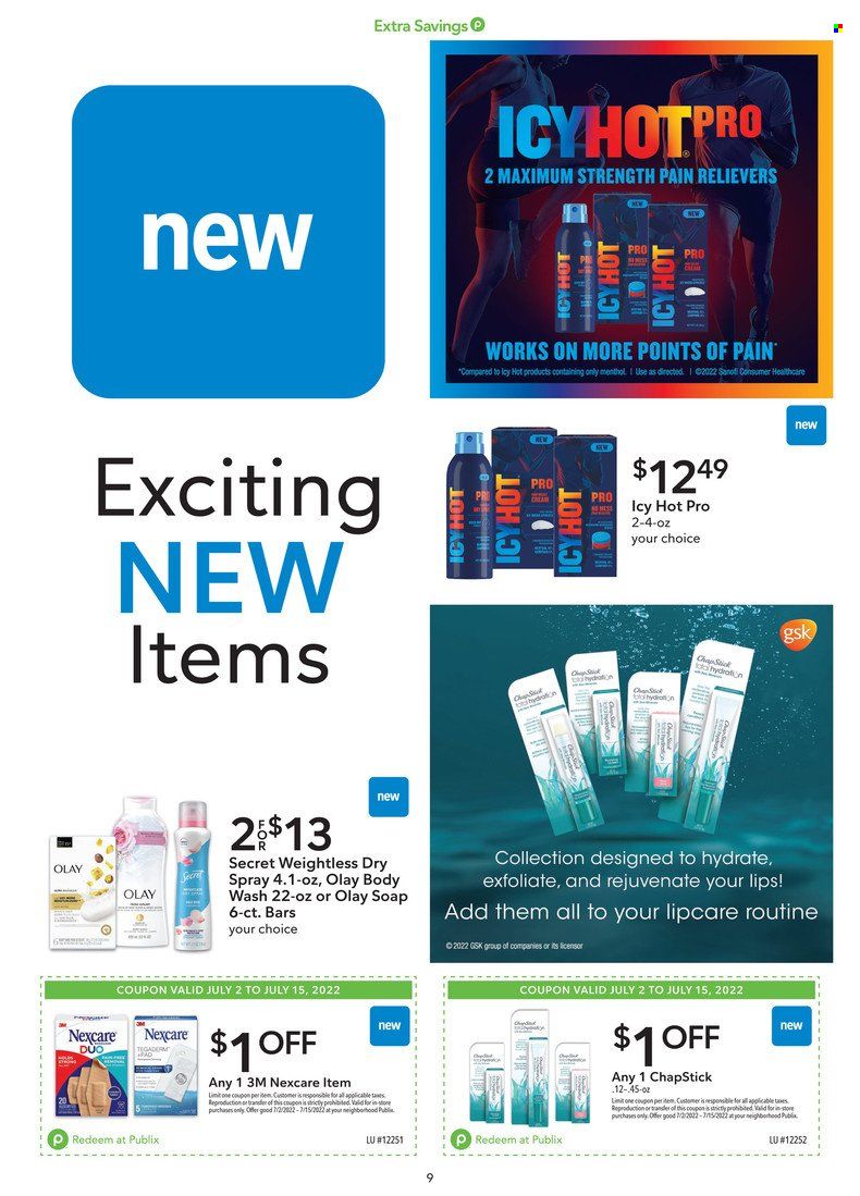 Publix (AL, FL, GA, NC, SC, TN) Weekly Ad Flyer July 8 to July 15