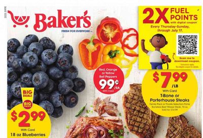 Baker's (NE) Weekly Ad Flyer July 8 to July 15