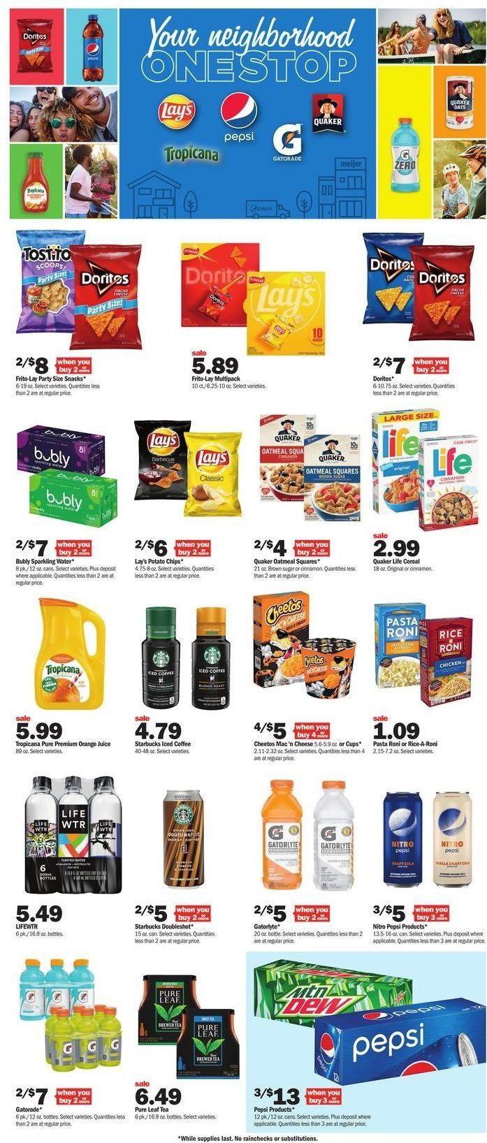 Meijer (MI) Weekly Ad Flyer July 8 to July 15