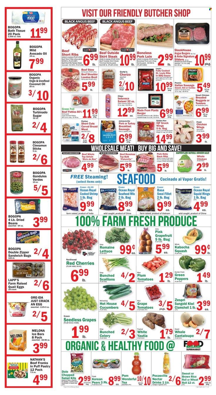 Food Bazaar (CT, NJ, NY) Weekly Ad Flyer July 8 to July 15