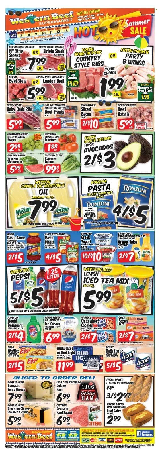 Western Beef (FL, NY) Weekly Ad Flyer July 8 to July 15