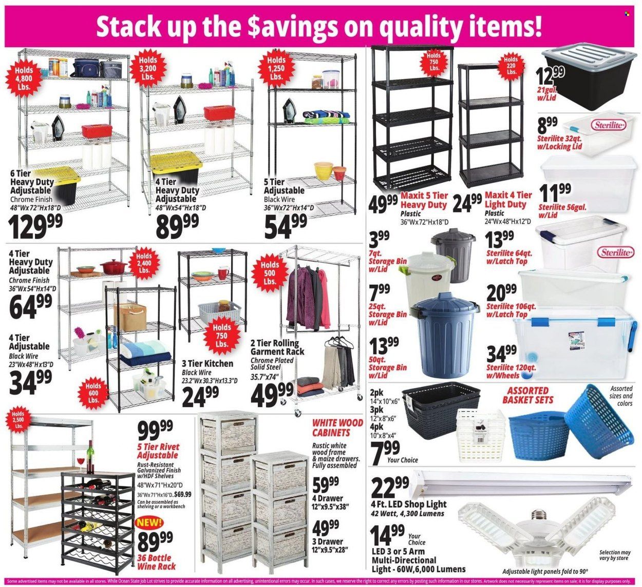 Ocean State Job Lot (CT, MA, ME, NH, NJ, NY, RI) Weekly Ad Flyer July 8 to July 15