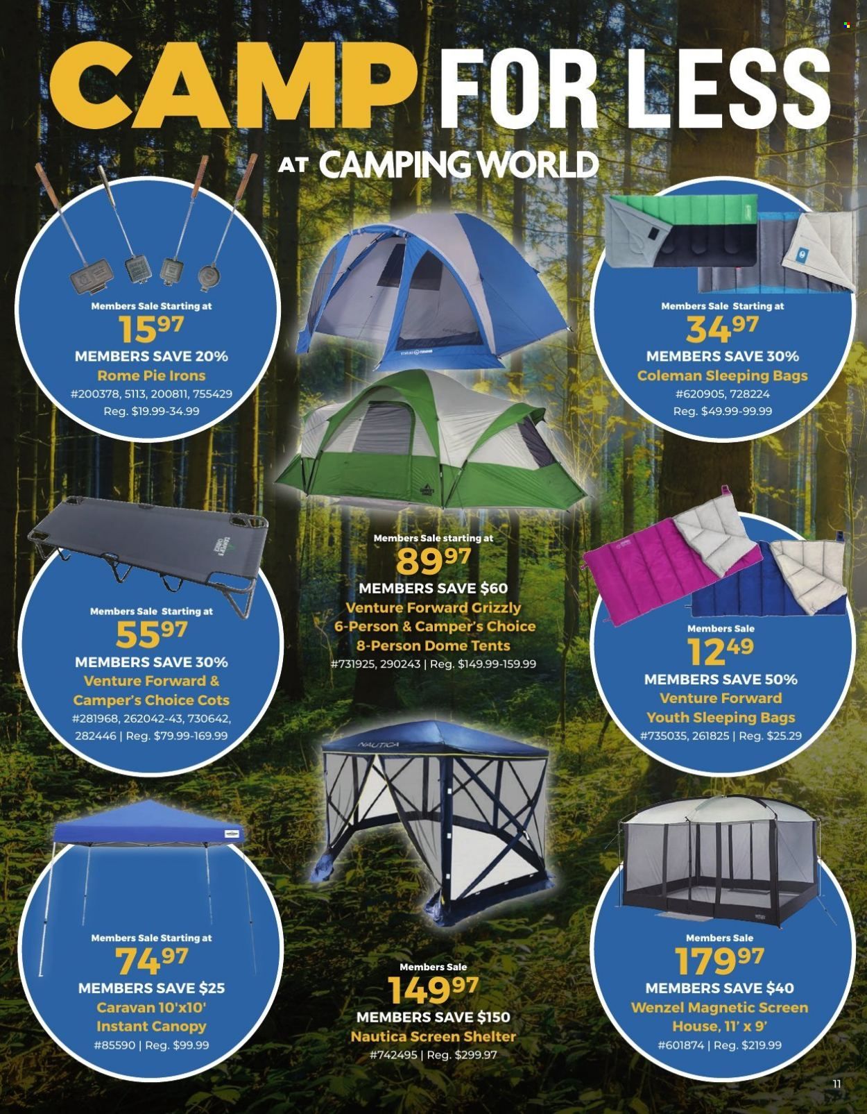 Camping World Weekly Ad Flyer July 8 to July 15