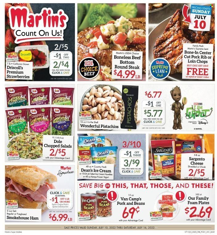 Martin’s (IN, MI) Weekly Ad Flyer July 8 to July 15