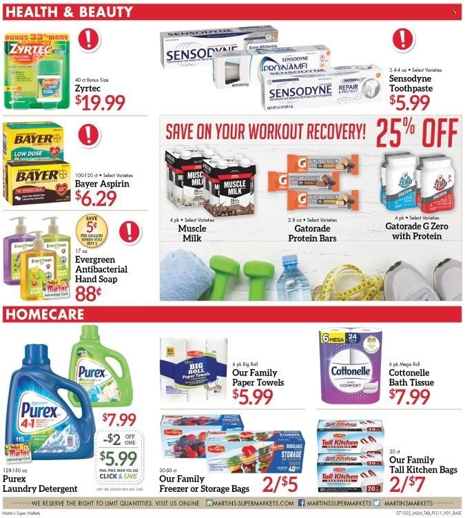 Martin’s (IN, MI) Weekly Ad Flyer July 8 to July 15