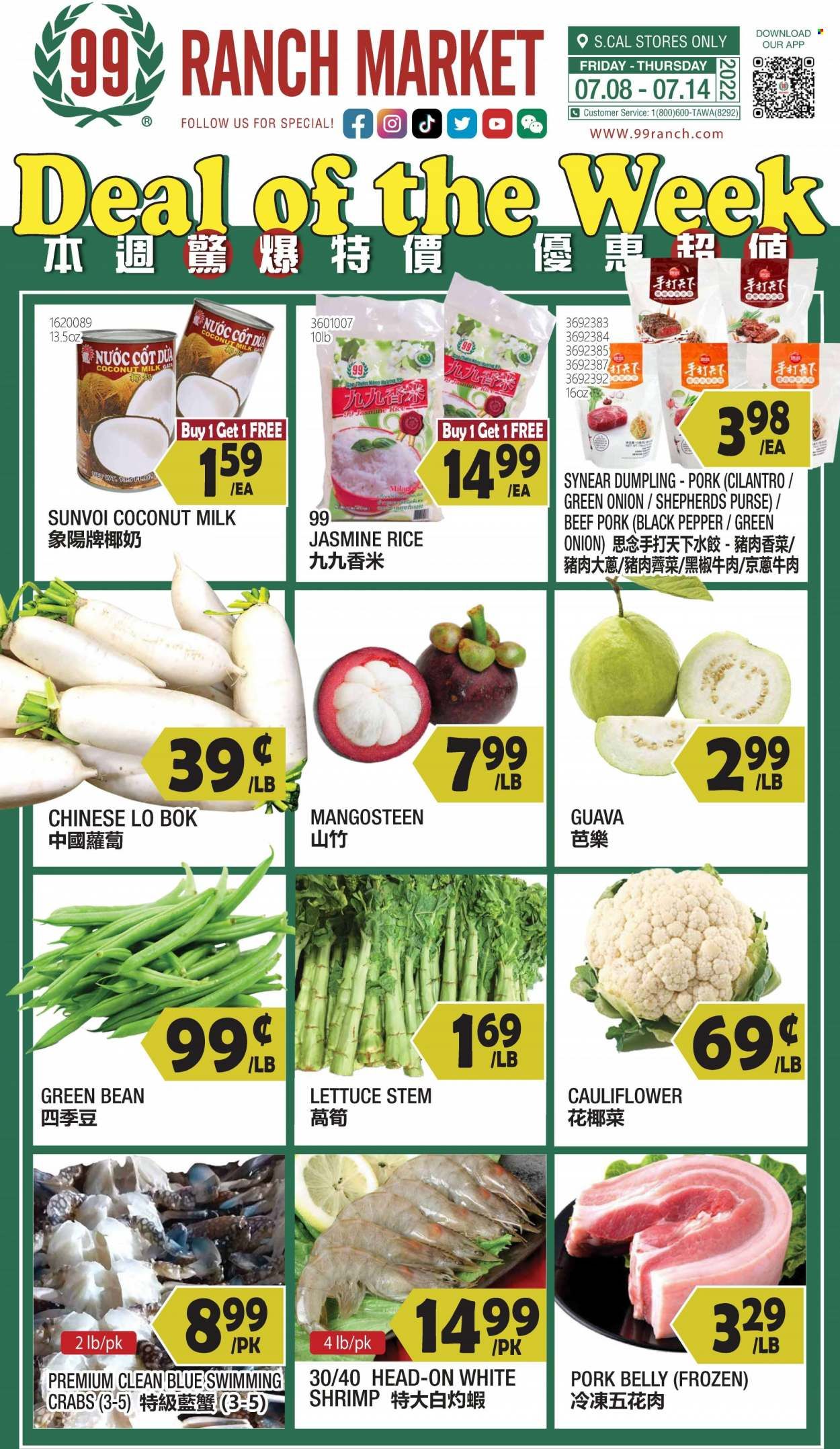 99 Ranch Market (40, CA) Weekly Ad Flyer July 8 to July 15