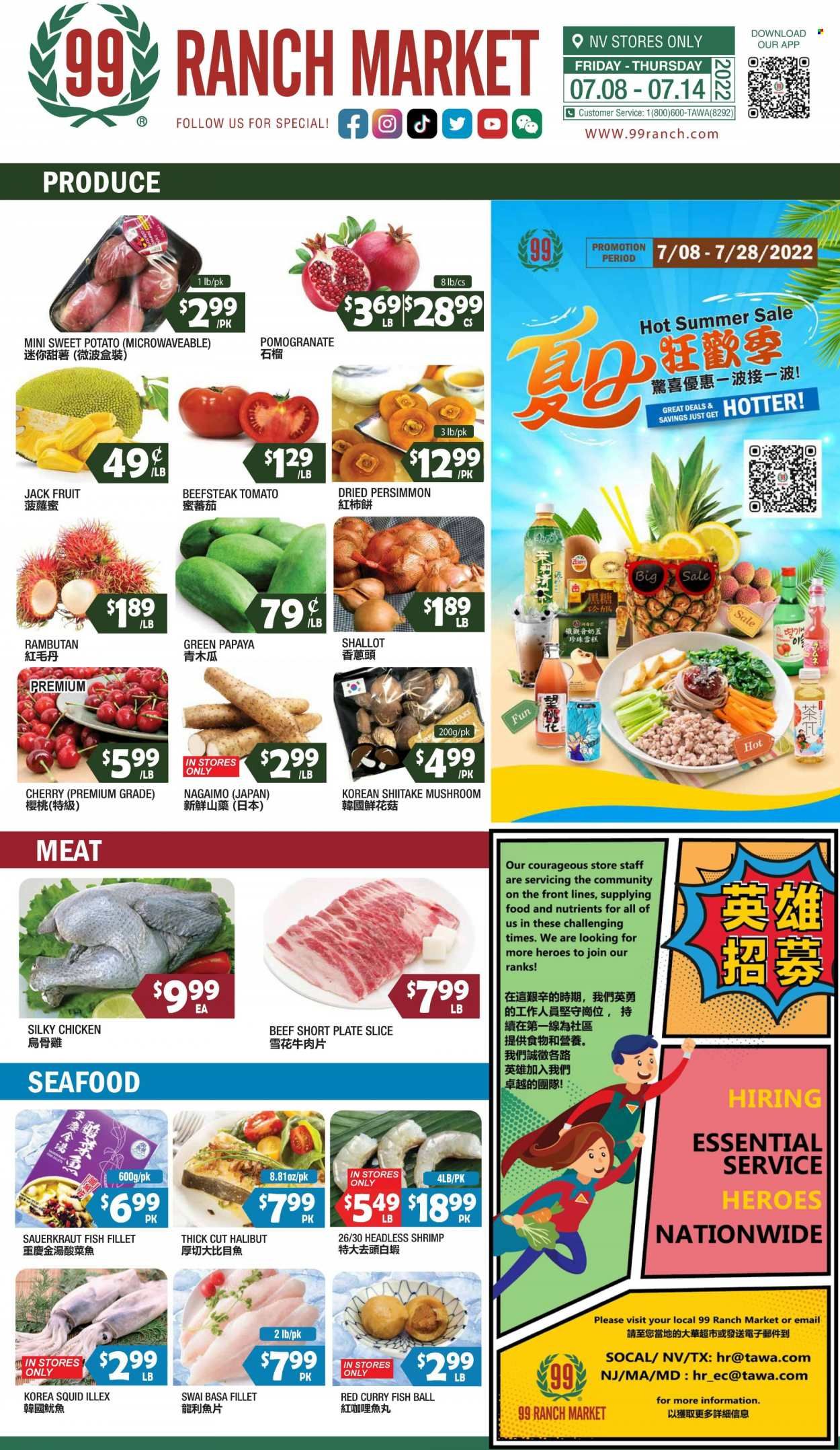 99 Ranch Market (NV) Weekly Ad Flyer July 8 to July 15