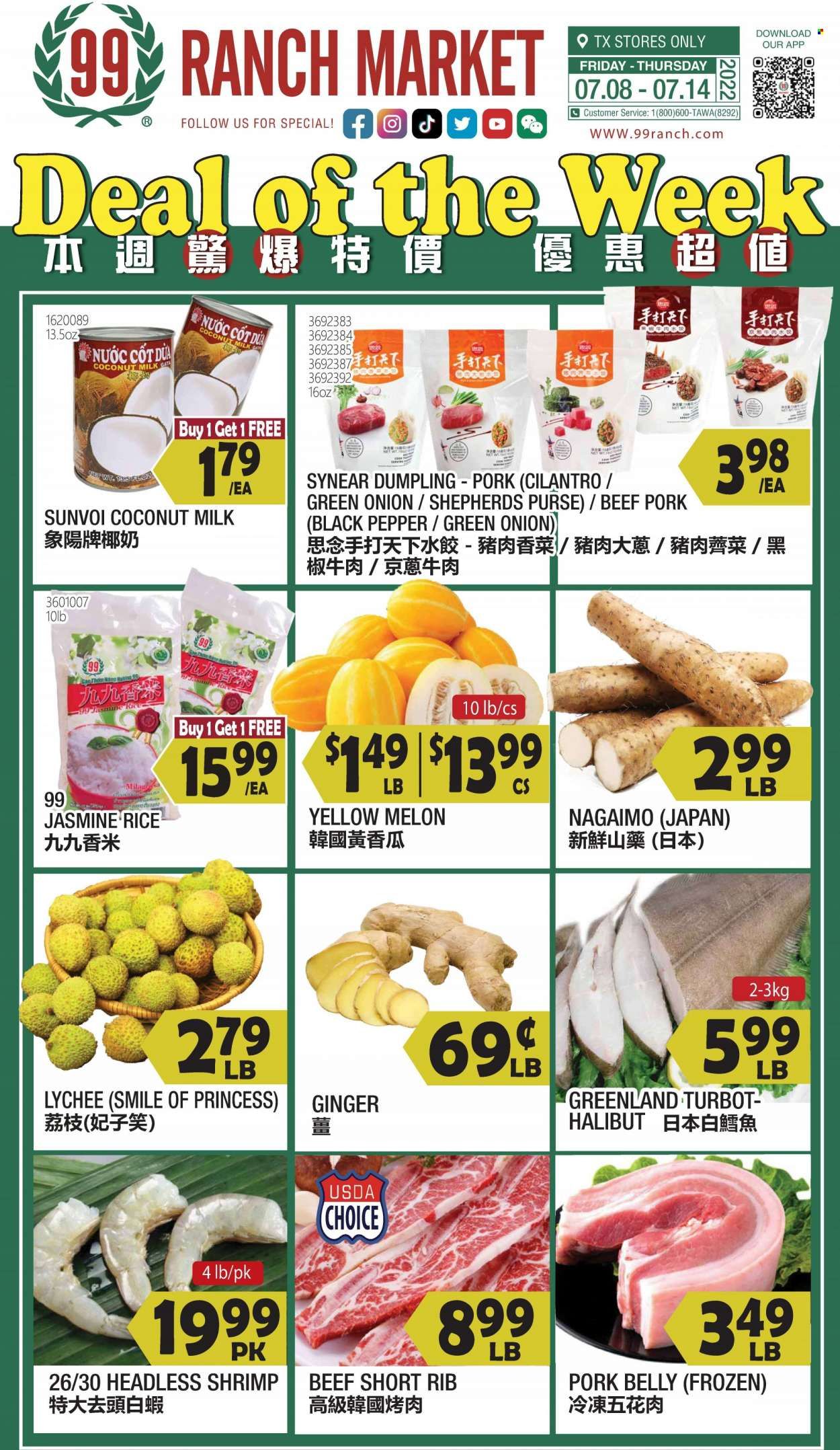 99 Ranch Market (TX) Weekly Ad Flyer July 8 to July 15