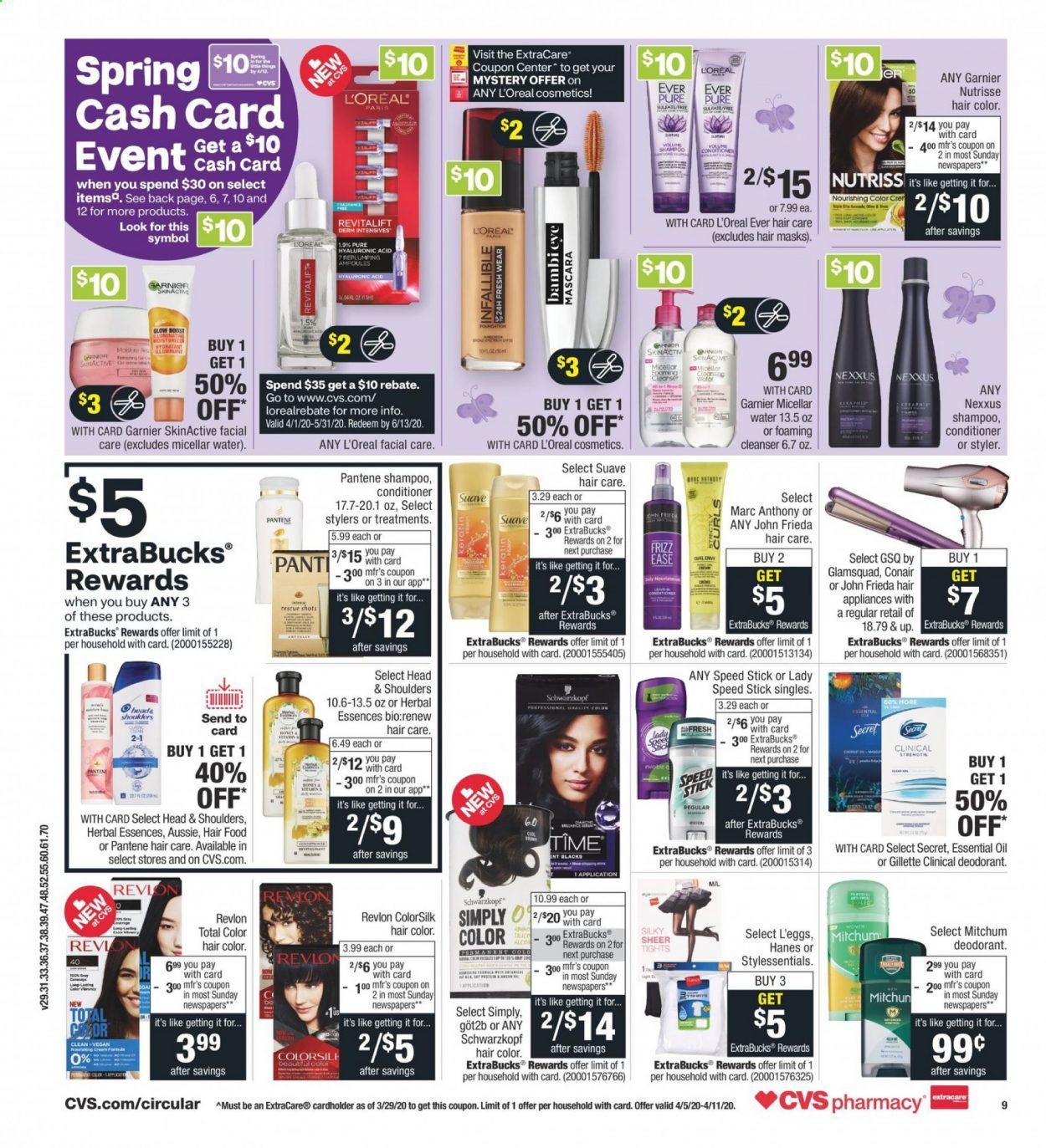 CVS Pharmacy Weekly Ad & Flyer April 5 to 11