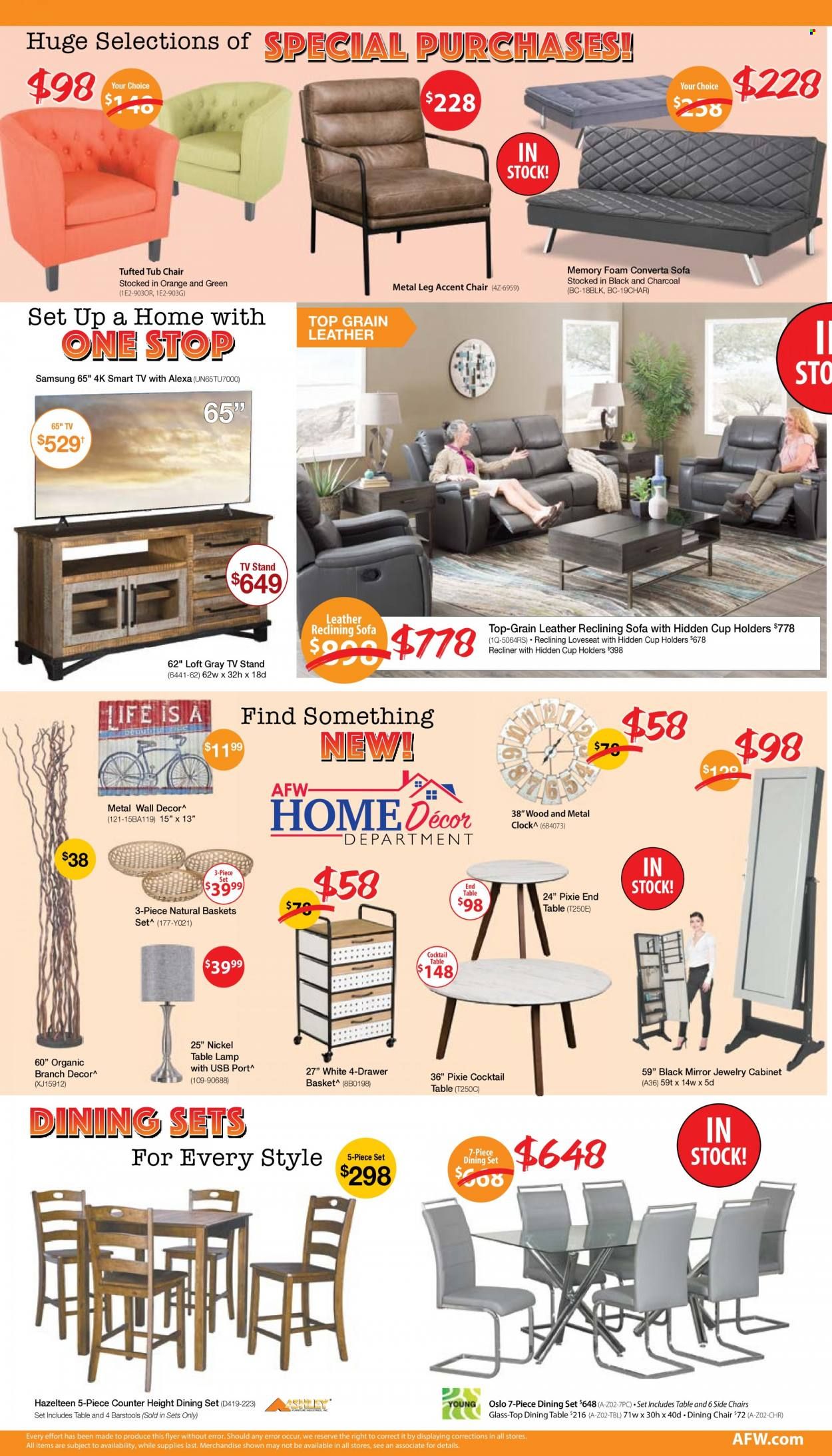 American Furniture Warehouse (AZ, CO, TX) Weekly Ad Flyer July 9 to July 16