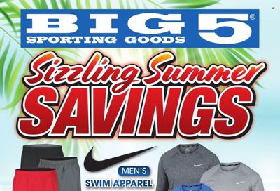 Big 5 (AZ, CA, CO, ID, NM, OR, UT, WA) Weekly Ad Flyer July 10 to July 17