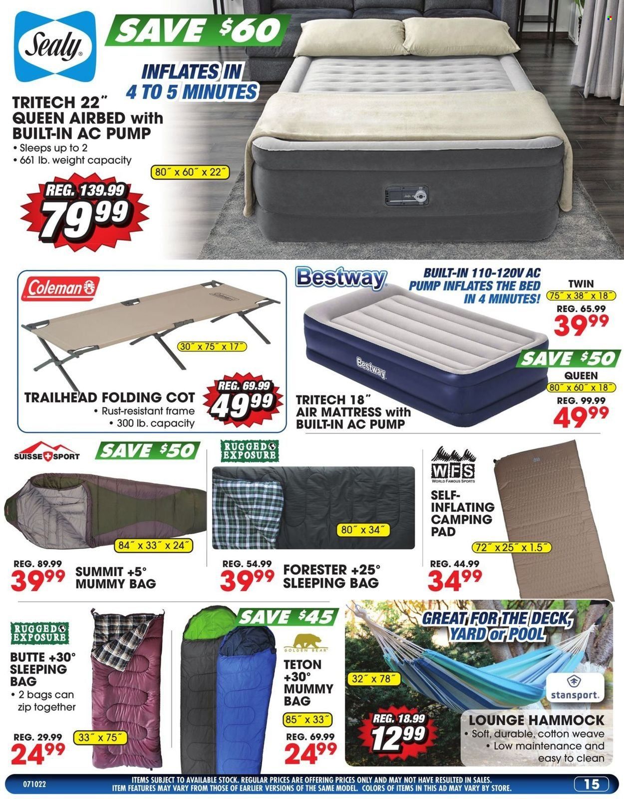Big 5 (AZ, CA, CO, ID, NM, OR, UT, WA) Weekly Ad Flyer July 10 to July 17