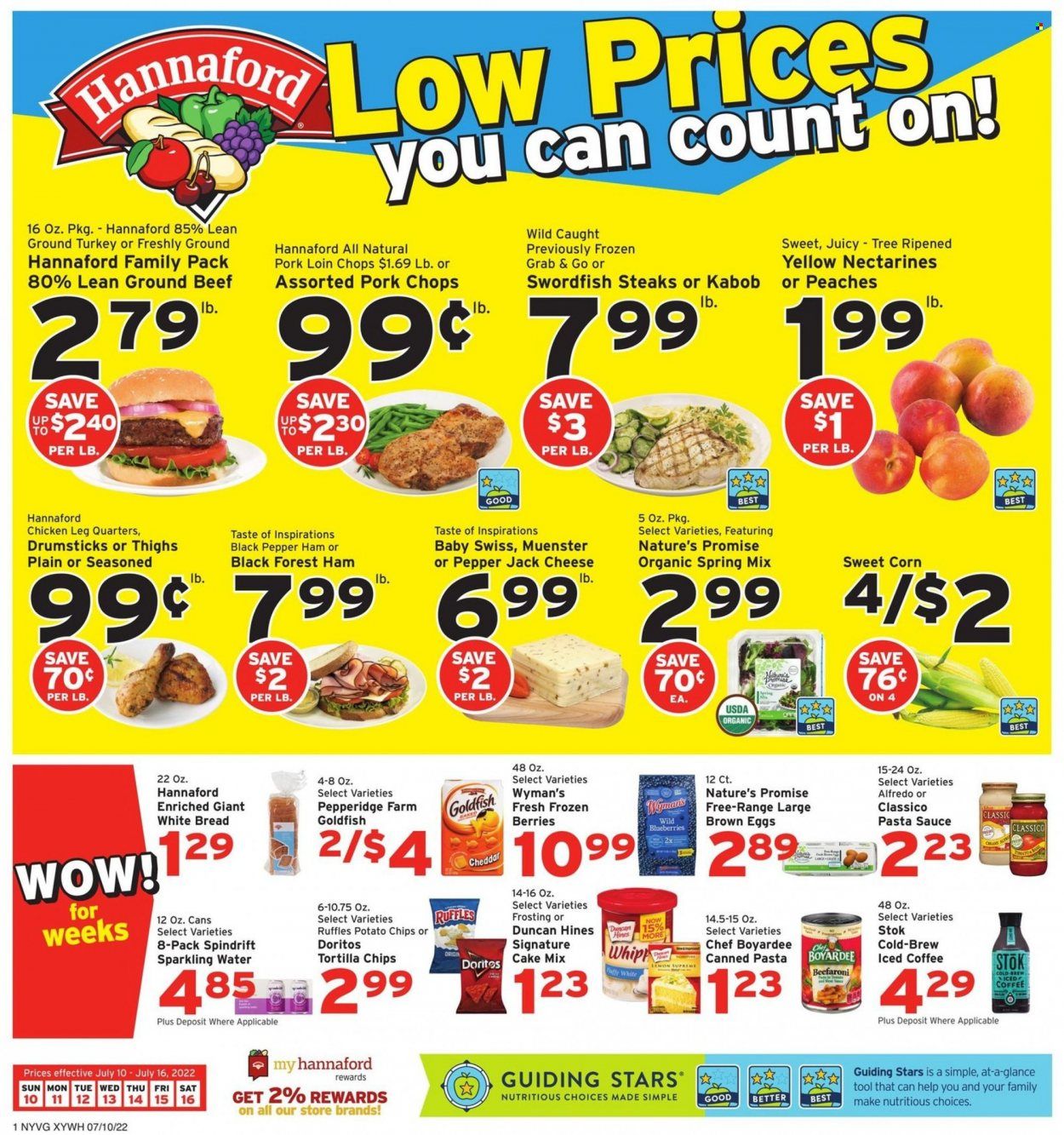 Hannaford (NY) Weekly Ad Flyer July 10 to July 17