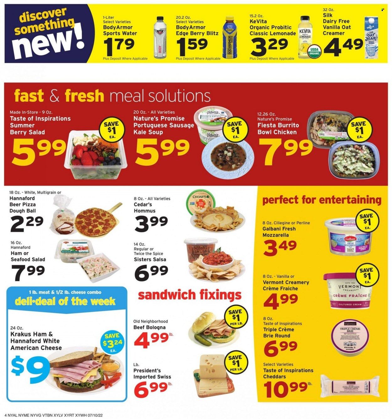 Hannaford (NY) Weekly Ad Flyer July 10 to July 17