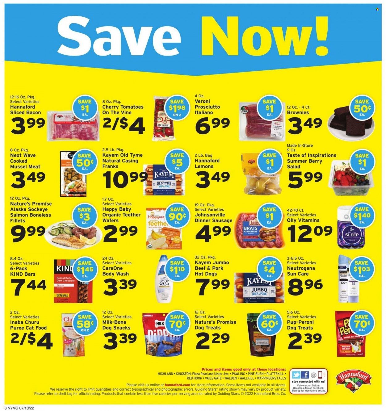 Hannaford (NY) Weekly Ad Flyer July 10 to July 17