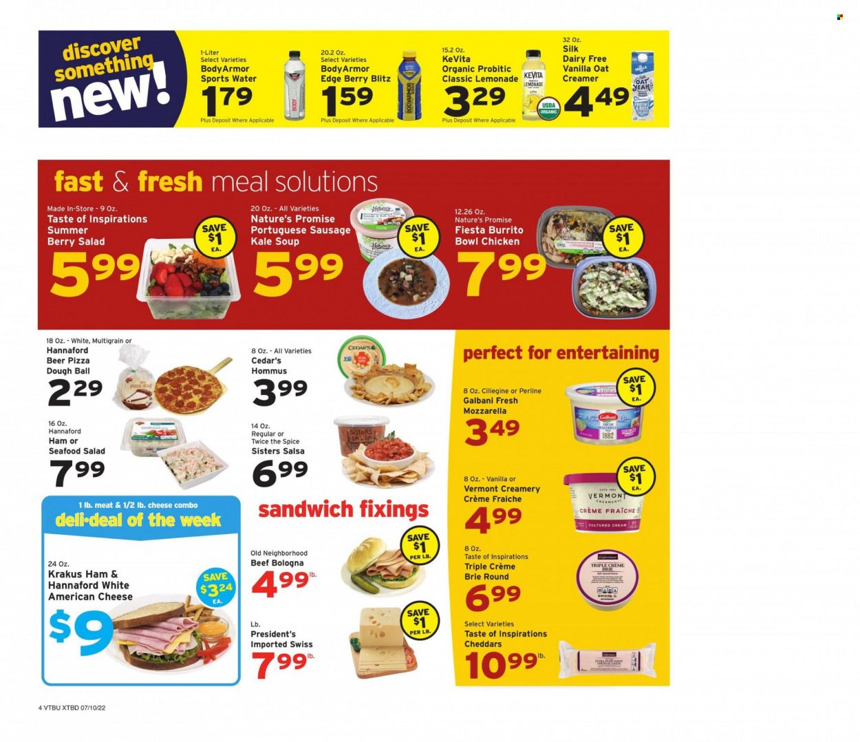 Hannaford (VT) Weekly Ad Flyer July 10 to July 17