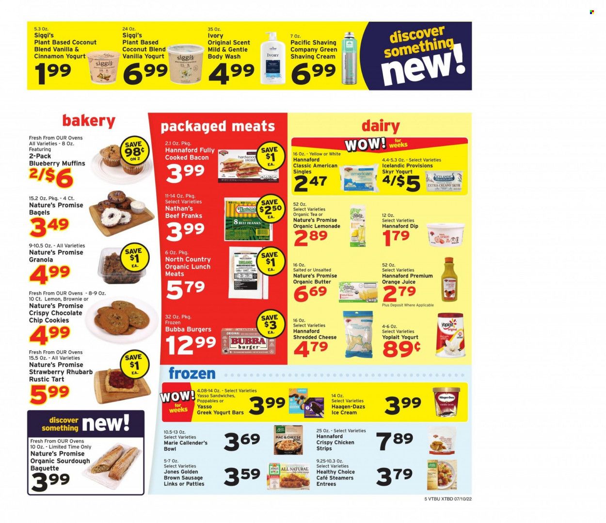 Hannaford (VT) Weekly Ad Flyer July 10 to July 17