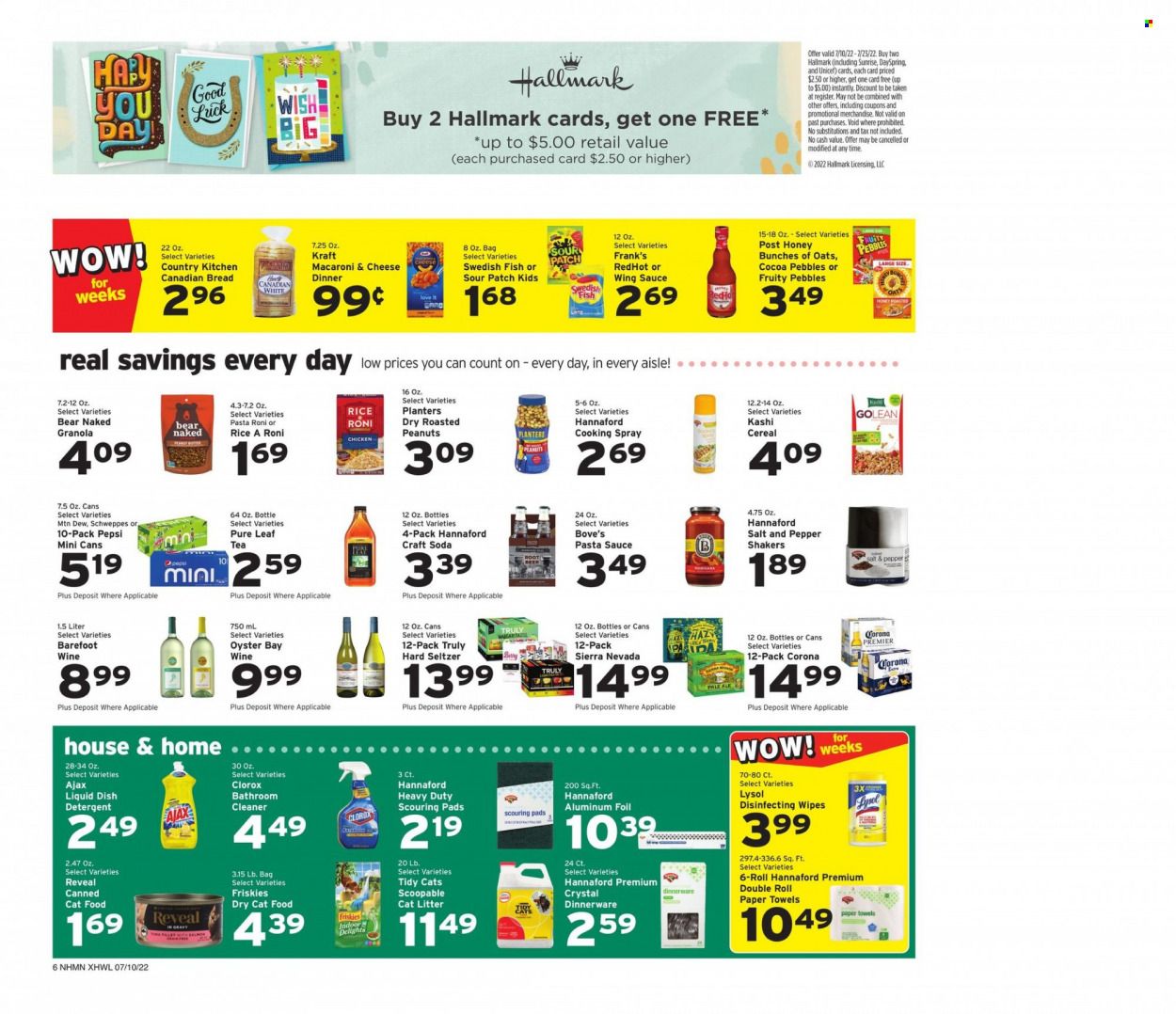Hannaford (NH) Weekly Ad Flyer July 10 to July 17