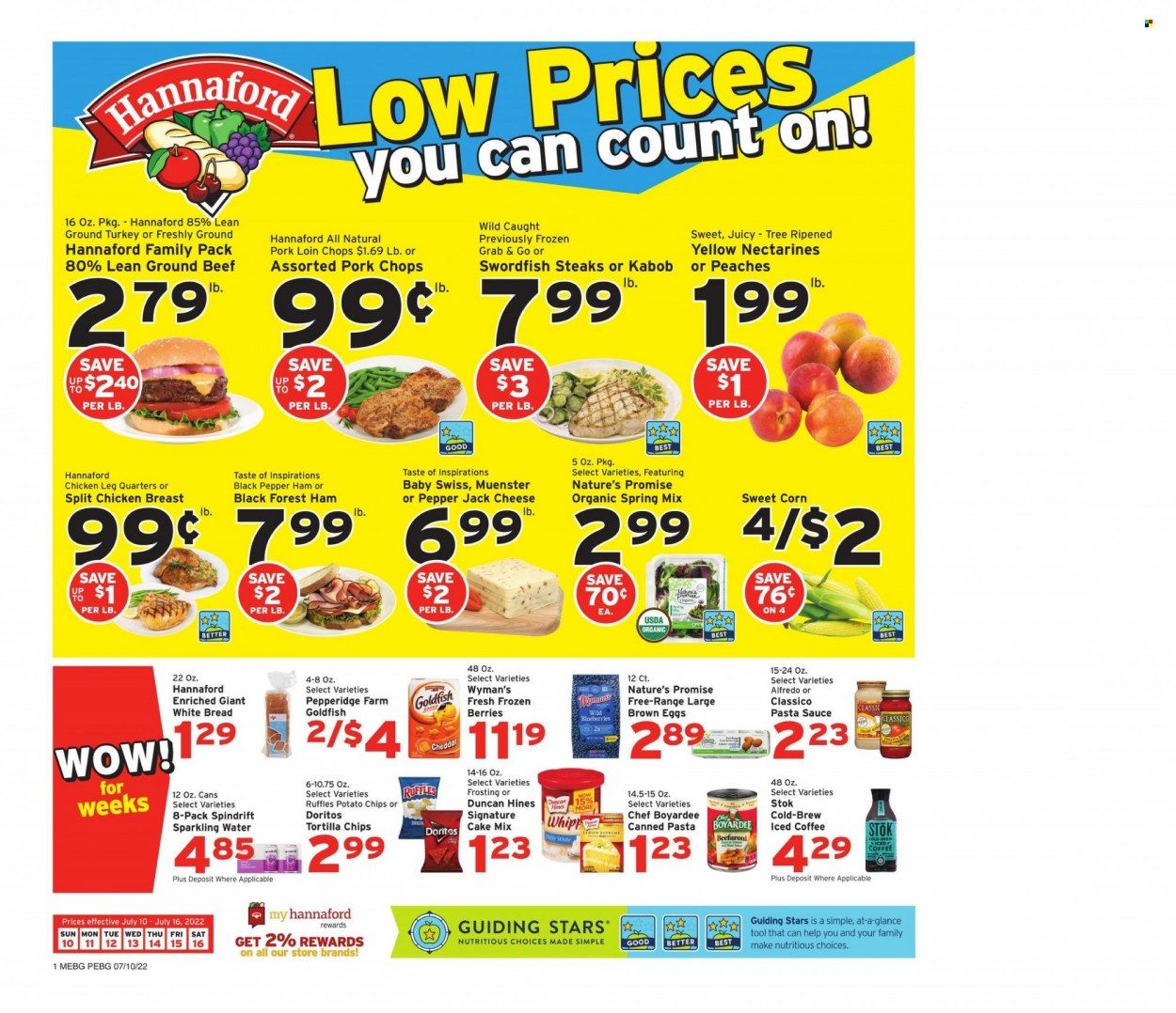 Hannaford (ME) Weekly Ad Flyer July 10 to July 17