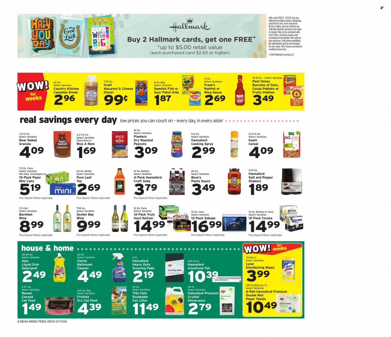 Hannaford (ME) Weekly Ad Flyer July 10 to July 17