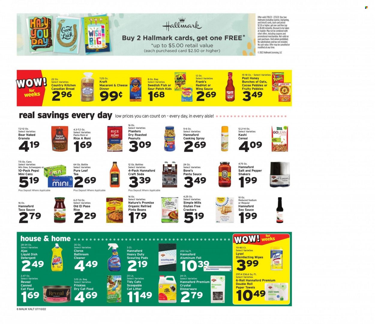 Hannaford (MA) Weekly Ad Flyer July 10 to July 17