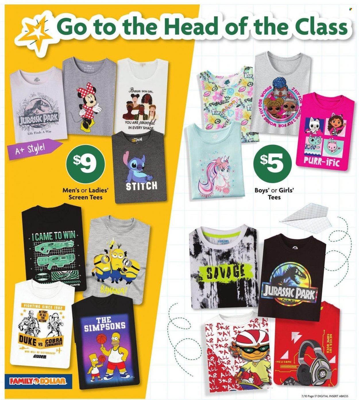 Family Dollar Weekly Ad Flyer Specials July 10 to August 13, 2022