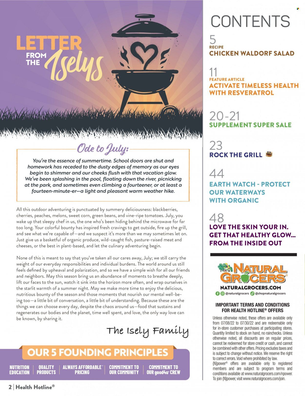 Natural Grocers Weekly Ad Flyer July 10 to July 17