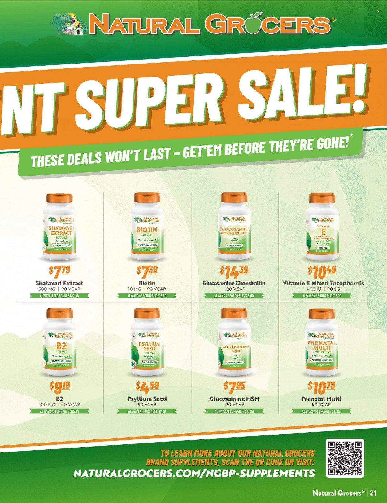 Natural Grocers Weekly Ad Flyer July 10 to July 17