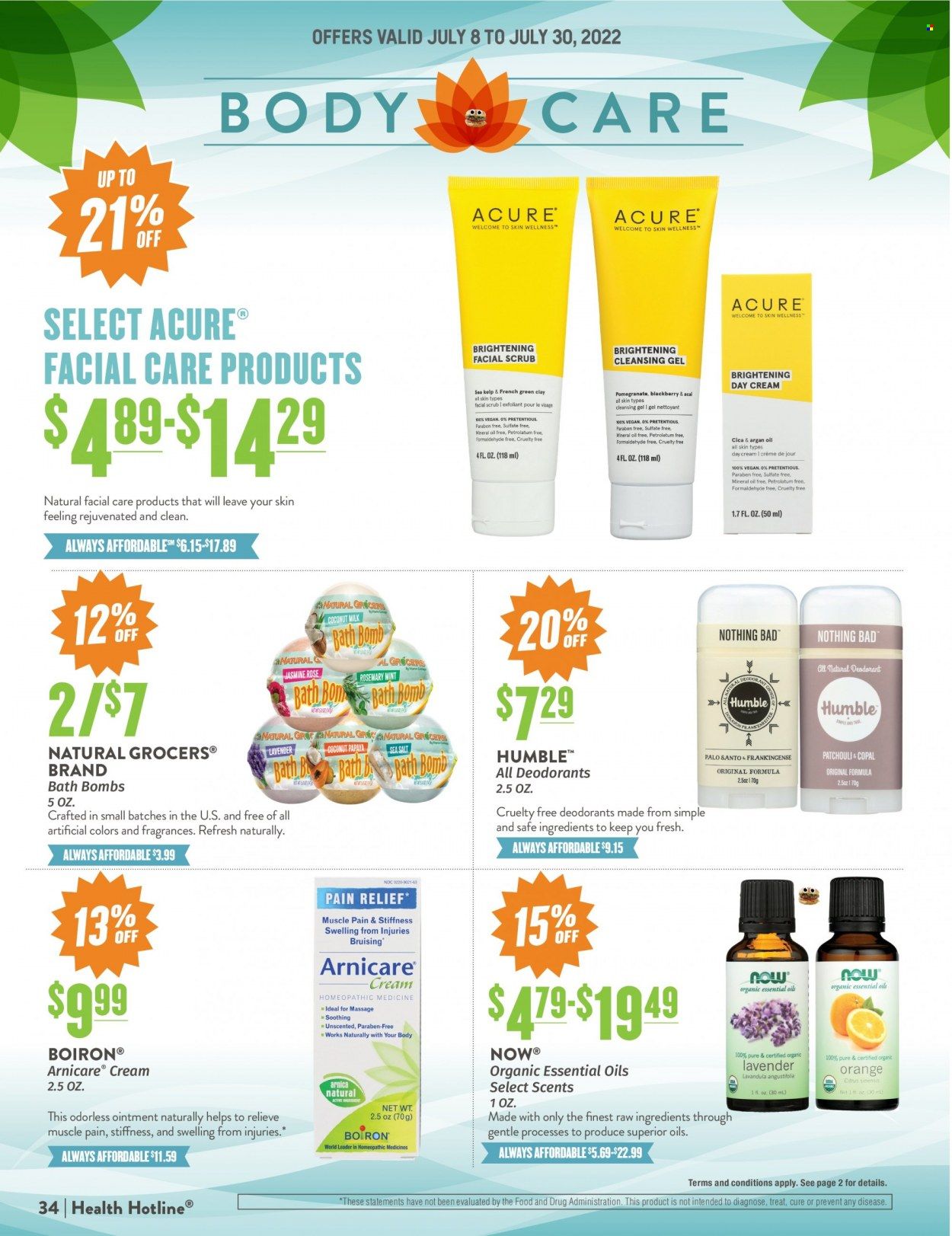 Natural Grocers Weekly Ad Flyer July 10 to July 17