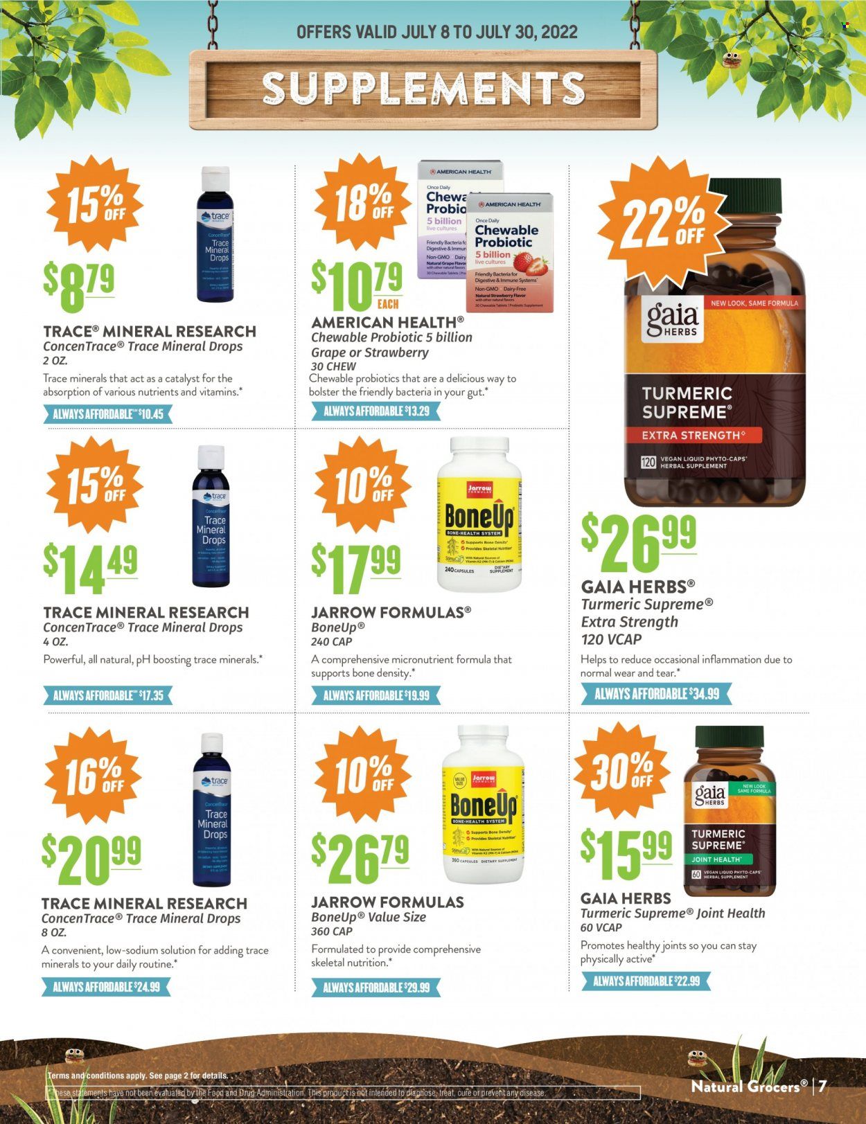 Natural Grocers Weekly Ad Flyer July 10 to July 17