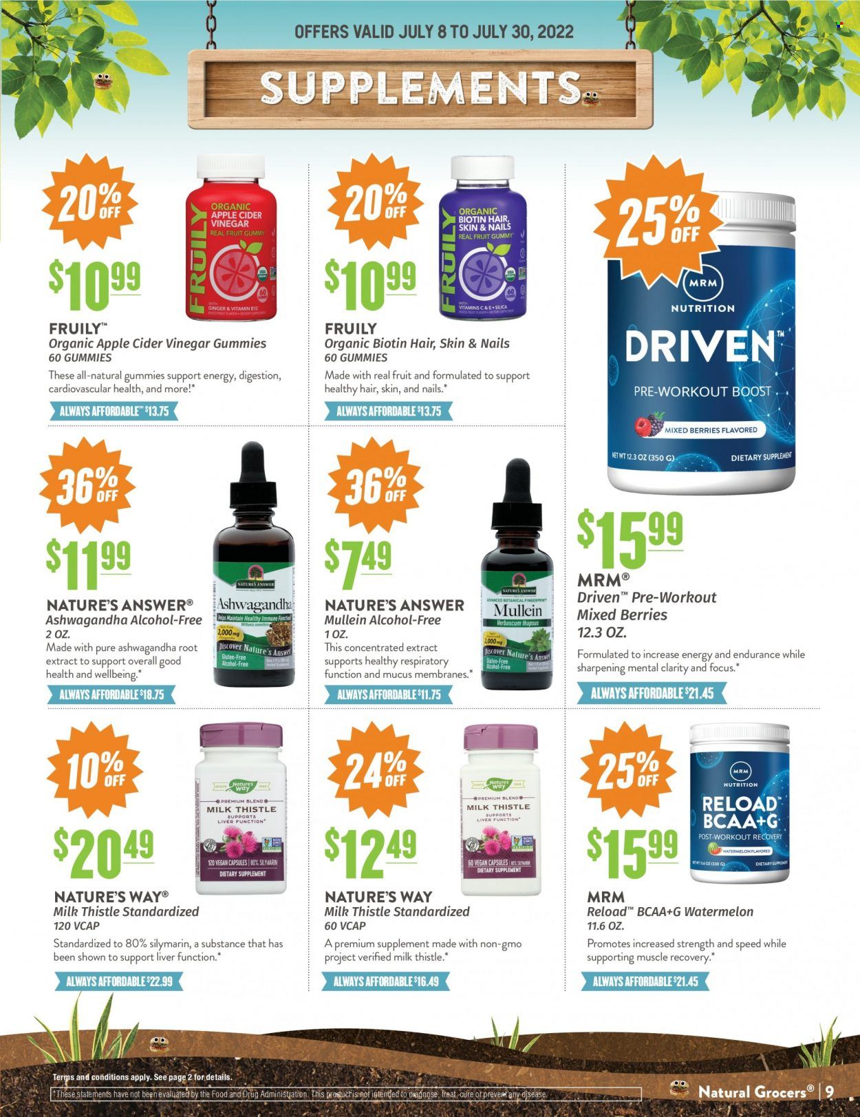 Natural Grocers Weekly Ad Flyer July 10 to July 17