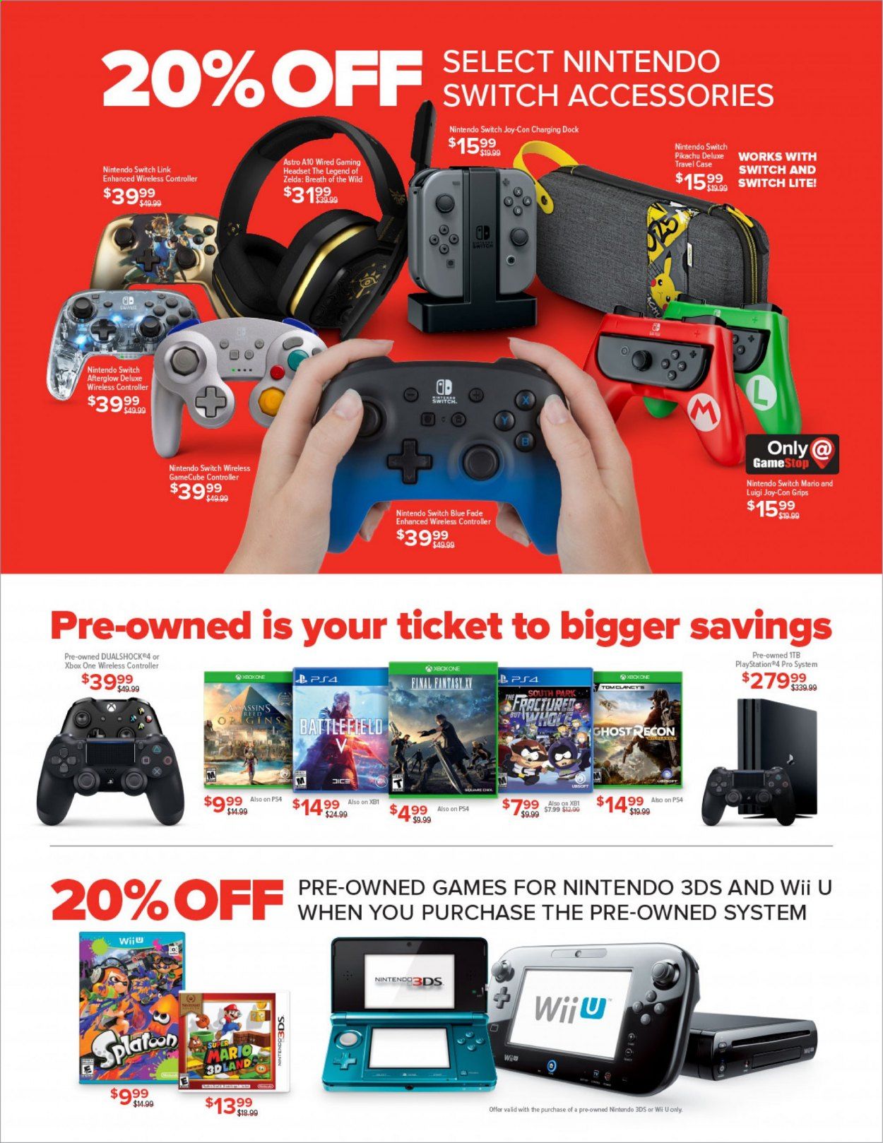 GameStop Weekly Ad & Flyer April 5 to 11