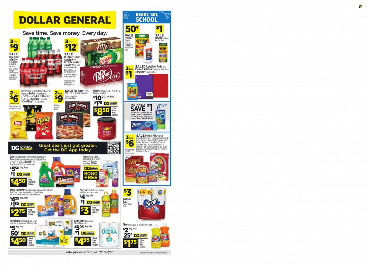 Dollar General Weekly Ad Flyer July 11 to July 18