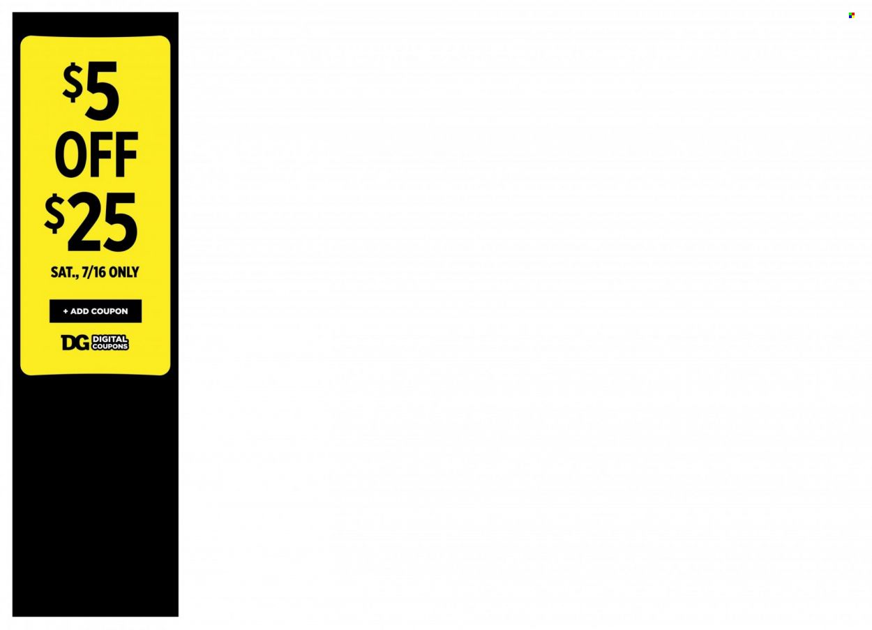 Dollar General (TN) Weekly Ad Flyer July 11 to July 18