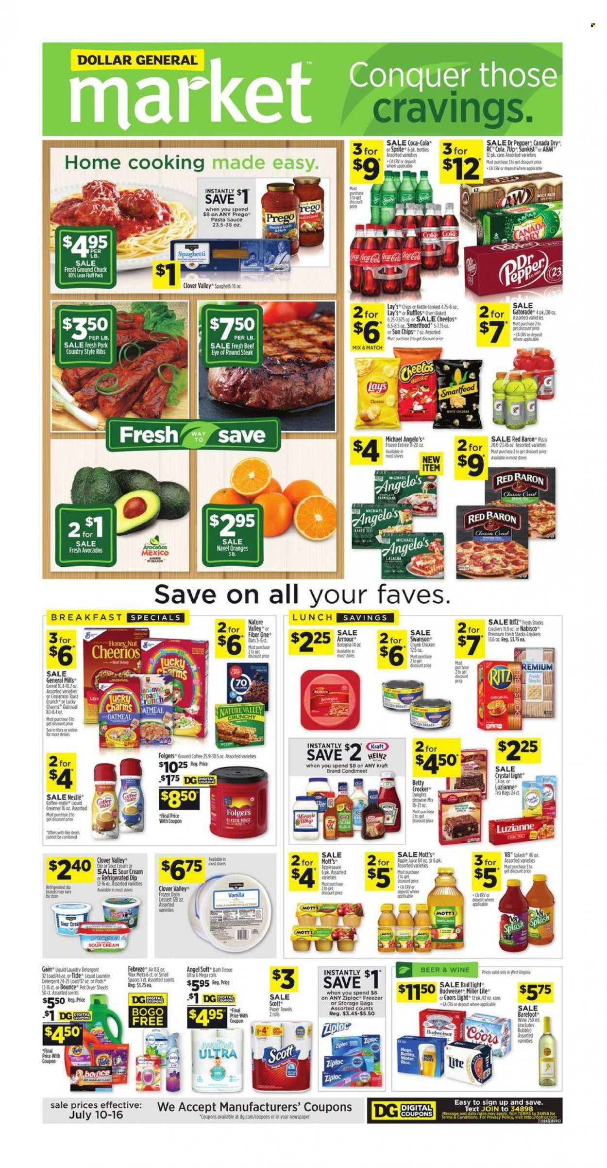 Dollar General (WV) Weekly Ad Flyer July 11 to July 18