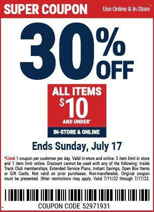 Harbor Freight Weekly Ad Flyer July 11 to July 18