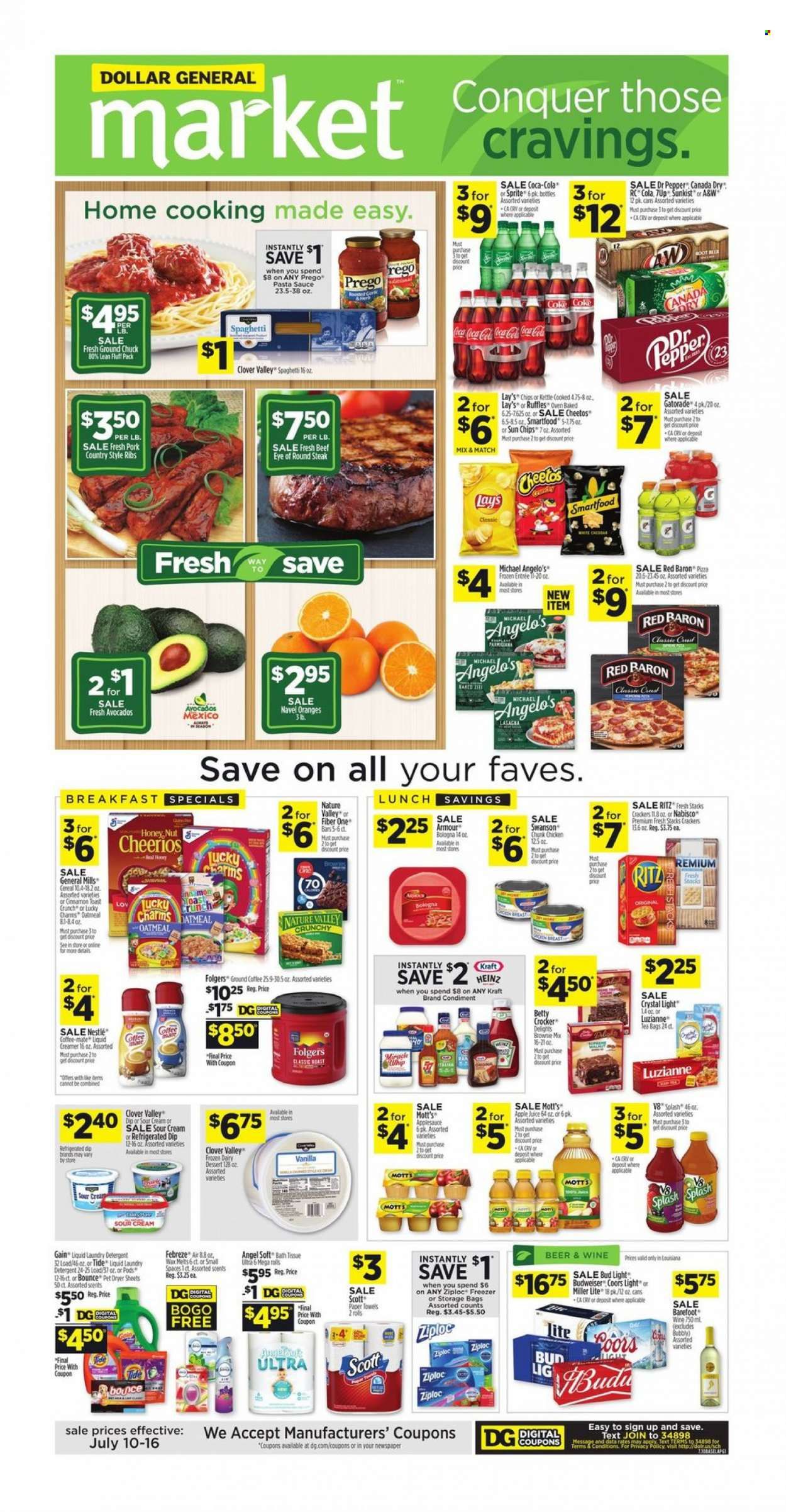 Dollar General (LA) Weekly Ad Flyer July 11 to July 18