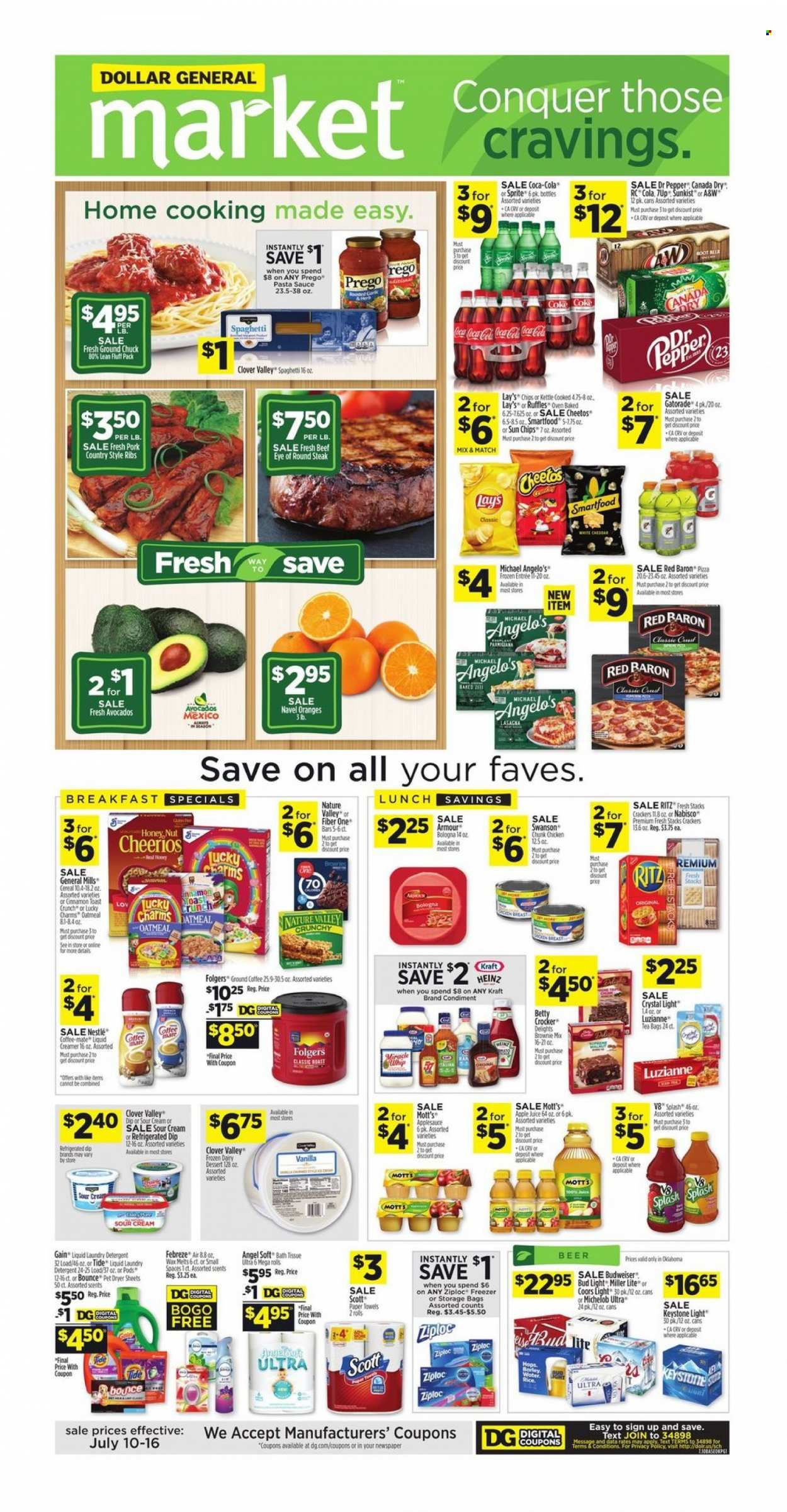 Dollar General (OK) Weekly Ad Flyer July 11 to July 18
