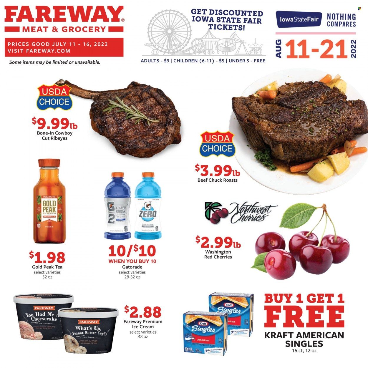 Fareway (IA) Weekly Ad Flyer July 11 to July 18
