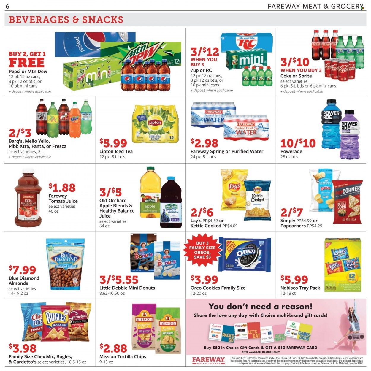 Fareway (IA) Weekly Ad Flyer July 11 to July 18