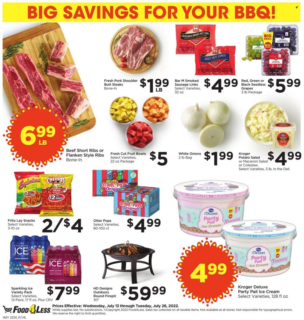 Food 4 Less (CA) Weekly Ad Flyer July 12 to July 19