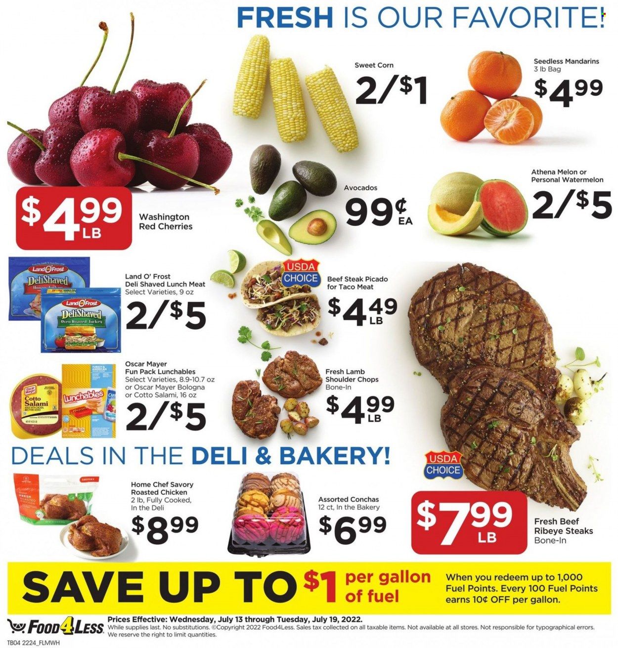 Food 4 Less (IL) Weekly Ad Flyer July 12 to July 19