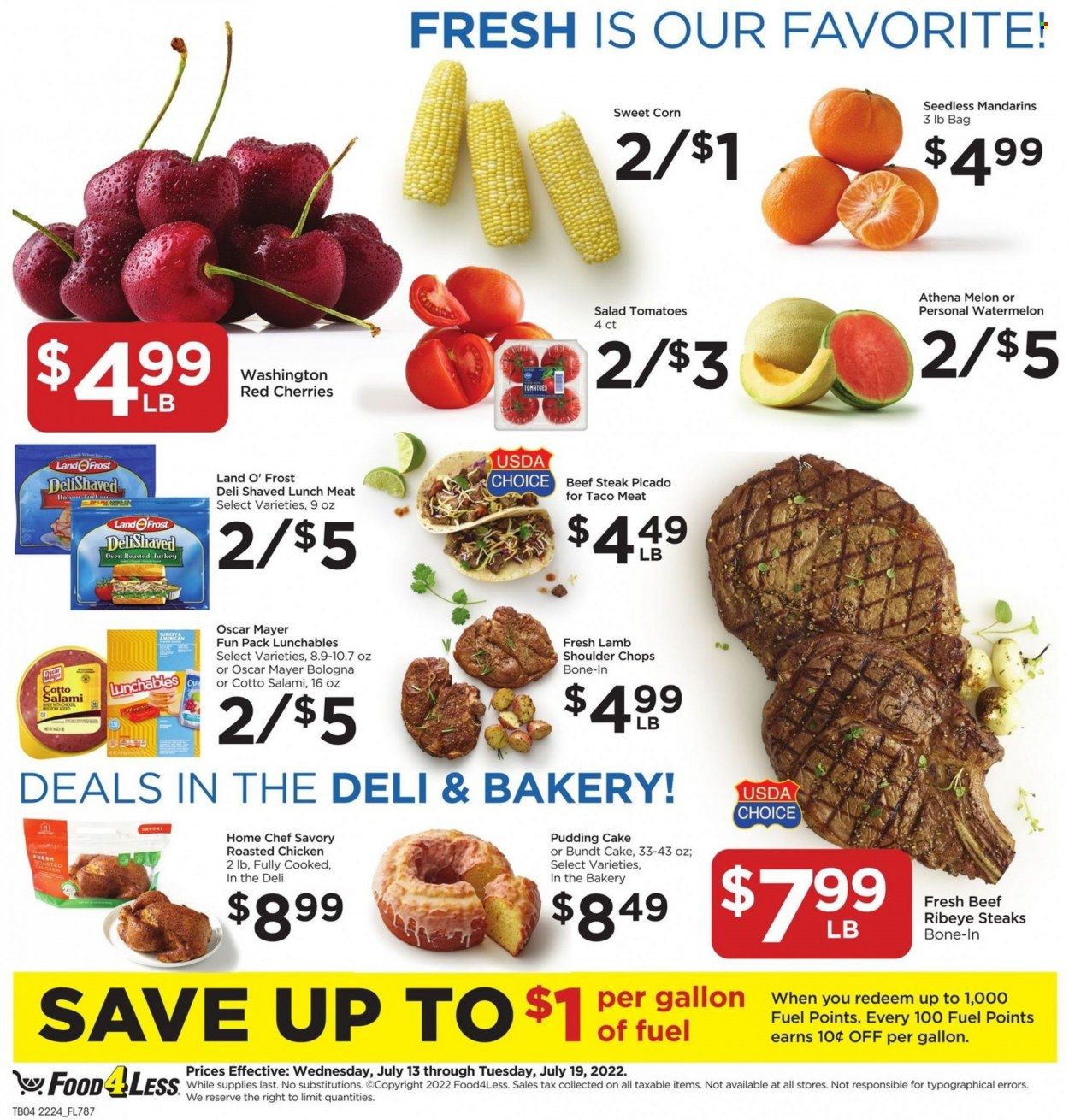 Food 4 Less (IN) Weekly Ad Flyer July 12 to July 19