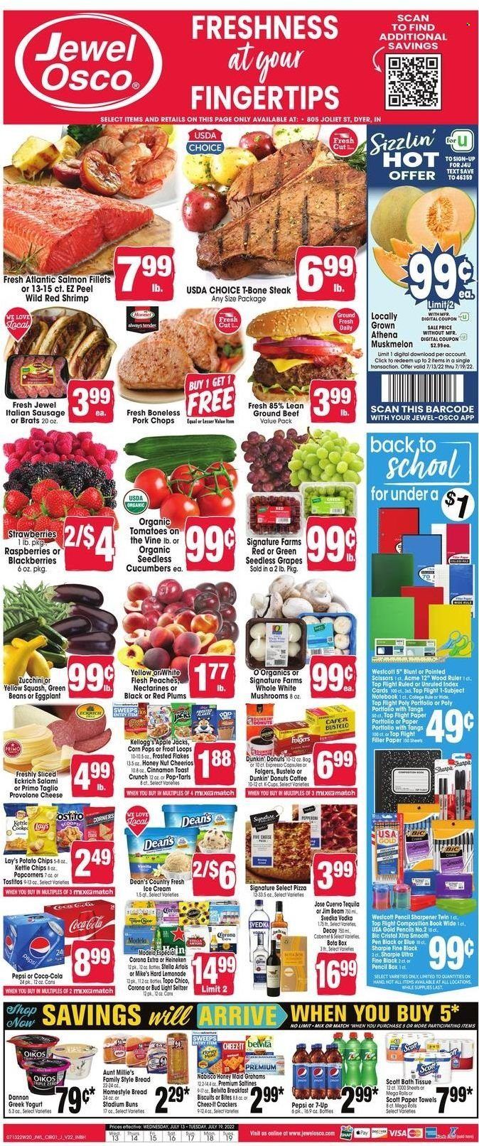 Jewel Osco (IN) Weekly Ad Flyer July 12 to July 19