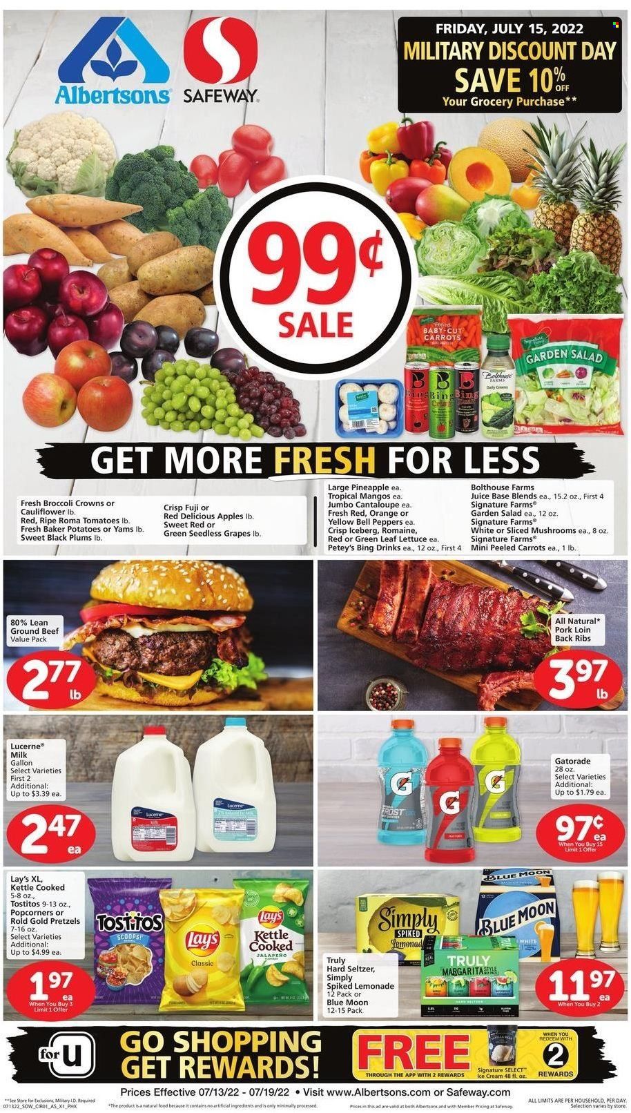 Safeway (AZ, CO, ID, MT, NE, NM) Weekly Ad Flyer July 12 to July 19